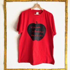 ロックTシャツ『Upset The Apple-Cart』RED ver.