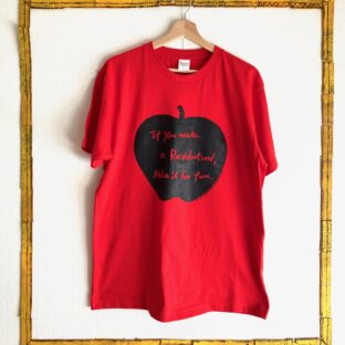 ロックTシャツ『Upset The Apple-Cart』RED ver.